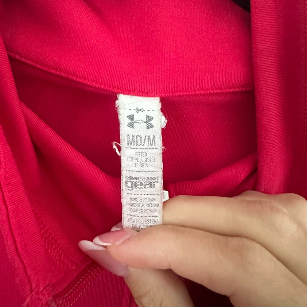 Under Armour Women's Vibrant Red Ski Jacket - Picture 3 of 5